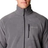 Campera de polar Columbia modelo Fast Trek II, con cierre frontal completo, cuello alto y bolsillo con cierre en el pecho. Diseño de manga larga con ajuste cómodo.