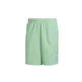 Short deportivo Adidas Adicolor Essentials Trace color verde menta, con cintura elástica ajustable y logo bordado en blanco.