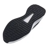 Championes deportivos Under Armour modelo Charged Edge, color negro con detalles en blanco y gris. Presentan una parte superior de malla con superposiciones de cuero y material sintético, entresuela Charged Cushioning de espuma moldeada y suela de goma resistente.