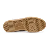 Championes urbanos Fila Champion Court 80 para hombre, en color negro con detalles en beige y suela de goma tostada. Confeccionados en material sintético y gamuza, con el logo clásico de la marca bordado en el lateral y en la lengüeta.