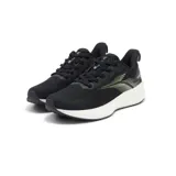 Championes de running 361° Quikfoam Infinity 5.0, color blanco con detalles en verde y gris, capellada de malla transpirable y suela con amortiguación.