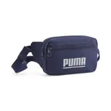 Riñonera azul marino con logo Puma estampado en blanco.