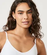 Soutien blanco de poliamida y elastano, con relleno removible y sin costuras.