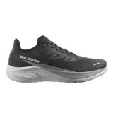 Championes de running Salomon Aero Blaze 2 de color negro con suela y entresuela gris, tecnología energy foam y capellada de malla transpirable con el logo de la marca en el lateral.