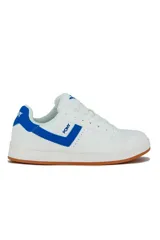 Championes deportivos Pony Square para hombre, en color azul marino con detalles en blanco en los laterales y suela de goma con entresuela blanca.