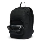 Mochila Columbia Zigzag II de 22 litros, color negro, con compartimento principal amplio, bolsillo frontal con cierre y parche con el logo de la marca, bolsillos laterales para botellas y correas ajustables acolchadas.