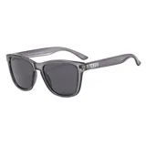 Lentes de sol Kingston con armazón de carey degradé en tonos marrones y beige, y cristales oscuros con protección UV.