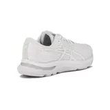 Championes Asics Gel-Pacemaker 4, de color blanco, diseñados para running con tecnología de amortiguación y capellada de malla transpirable.