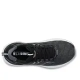 Championes de running Saucony Echelon 9, color negro con detalles en gris y blanco.