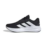 Championes Adidas Galaxy 5 para hombre, color negro con las tres tiras blancas y suela blanca con tecnología Cloudfoam.