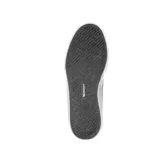 Championes Etnies Singleton Vulc XLT negros con suela blanca y logo de la marca en el lateral.