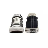 Championes Converse Star Player de caña media, color negro con detalles en blanco.