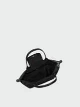 Bolso tote Longchamp modelo Le Pliage One en tamaño mediano, color bordó, con diseño minimalista, cierre superior y doble asa de mano.