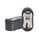 Abrillantador instantáneo para calzado TRG Quick Shine, apto para cuero y piel sintética.