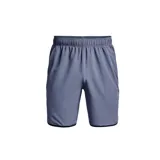 Short deportivo Under Armour de hombre, color gris, con cintura elástica y cordón ajustable.