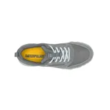 Zapatillas Caterpillar Hex Ready Low Mesh color gris, con capellada de gamuza y tela, forro reciclado, plantilla de espuma PU, entresuela de EVA y suela de goma.