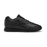 Championes Reebok modelo Glide, color negro, con diseño clásico de caña baja, cierre de cordones y suela de goma resistente.