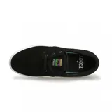 Zapatillas Emerica Figgy G6 negras con suela blanca.
