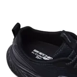 Championes deportivos Skechers Relaxed Fit: Edgeride - Smooth Journey, color negro. Capellada de malla transpirable con plantilla Air Cooled Memory Foam y suela de goma con tecnología Relaxed Fit para mayor comodidad.