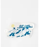 Gorro tipo gorra Rip Curl, modelo Aots Ty Williams, con diseño bicolor en tonos beige y azul, y bordado frontal alusivo al surf.