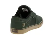 Championes Etnies Barge LS grises con detalles en marrón y suela blanca.