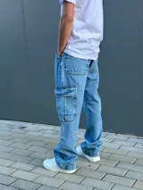JEAN JOGGER BAGGY CELESTE HOMBRE