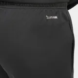Pantalón de entrenamiento Adidas Entrada26 de corte ajustado, color negro con el logo Badge of Sport de Adidas en blanco en la pierna izquierda. Cuenta con tecnología Climacool y cierres en los tobillos.