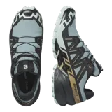 Championes de trail running Salomon Speedcross 6 Gore-Tex, color negro, impermeables y con suela de alta tracción.