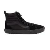 Championes de caña alta Vans Filmore Hi Vansguard, color negro, con diseño clásico de la marca, pasadores de cordones y suela de goma vulcanizada.