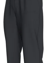 Pantalón de jogging negro con cintura elástica ajustable con cordón, puños elásticos y logo tonal de Calvin Klein en la pierna. Confeccionado en algodón.
