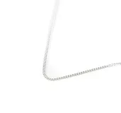 Cadena de plata 925 con eslabones finos.