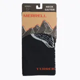 Cuello multifuncional Merrell con diseño estampado inspirado en la naturaleza y logo de la marca. Confeccionado en tejido elástico y transpirable, ideal para actividades al aire libre.