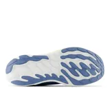 Championes de running New Balance Fresh Foam X Vongo, color azul con entresuela blanca y detalles en verde lima.