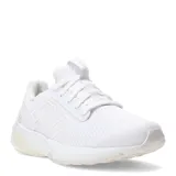 Championes de running New Balance Athletic Fresh, color blanco con detalles en plateado. Diseño de malla transpirable con cierre de cordones y suela con amortiguación.