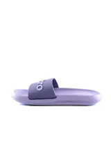 Ojotas Umbro Twise Lady para mujer, color lila, de diseño ergonómico con tira ancha y el logotipo de la marca en relieve.