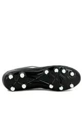 Championes de fútbol Lotto Stadio-MD-M para hombre, color negro con detalles en blanco.