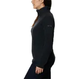 Buzo polar Columbia modelo Glacial IV, de corte ajustado con cierre de media cremallera y cuello alto. Confeccionado en tejido micropolar elástico y ultraligero.