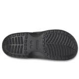 Sandalias Crocs modelo Saturday, color tostado, con diseño de dos tiras con hebillas ajustables y plantilla de espuma Croslite.