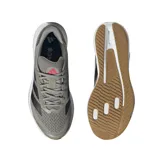 Championes de running Adidas Duramo SL 2, color gris con detalles en negro y suela blanca.