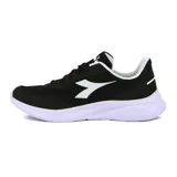 Championes de running Diadora Champion Running Robin 6, color negro con detalles en blanco.