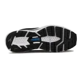 Championes de running Diadora Mythos Blushield 8 Vortice Hip, color negro con detalles en gris y suela blanca.