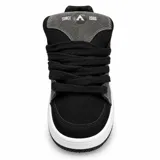 Zapatillas Airwalk modelo Alone, en combinación de color negro y gris con suela blanca. Diseño de estilo urbano y skater.