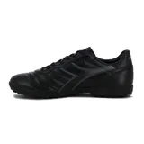 Championes de fútbol Diadora Goal Futbol TF, color negro con detalles en gris.