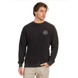 Buzo negro de cuello redondo, marca Maui and Sons, con logo estampado en el pecho.