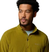 Buzo de micropolar Columbia con cierre frontal parcial y cuello alto. Diseño ligero y resistente, ideal para actividades al aire libre.