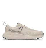 Championes de trekking Columbia Konos Trs Omni-Max para hombre, color gris claro, con parte superior de malla técnica y suela de alta tracción.