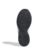 Championes Adidas modelo Eclyptix 2000, de diseño inspirado en el running de los años 2000. Presentan una capellada de malla blanca con superposiciones sintéticas y las icónicas tres tiras laterales en gris. Cuentan con mediasuela Cloudfoam para mayor amortiguación y suela de goma.