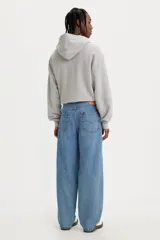 Jeans Levi's 578 Baggy New Blue Moon, de corte holgado y tiro medio, color azul claro.