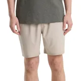 Bermuda Volcom modelo ABG Nomoly EW Short de color beige, confeccionada con mezcla de poliéster, algodón y elastano. Cuenta con cintura elástica y diseño clásico para uso diario.