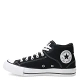 Championes Converse Chuck Taylor Tremont Street de caña media, color negro con detalles en blanco. Confeccionados en lona de algodón, con suela de goma y cierre con cordones.